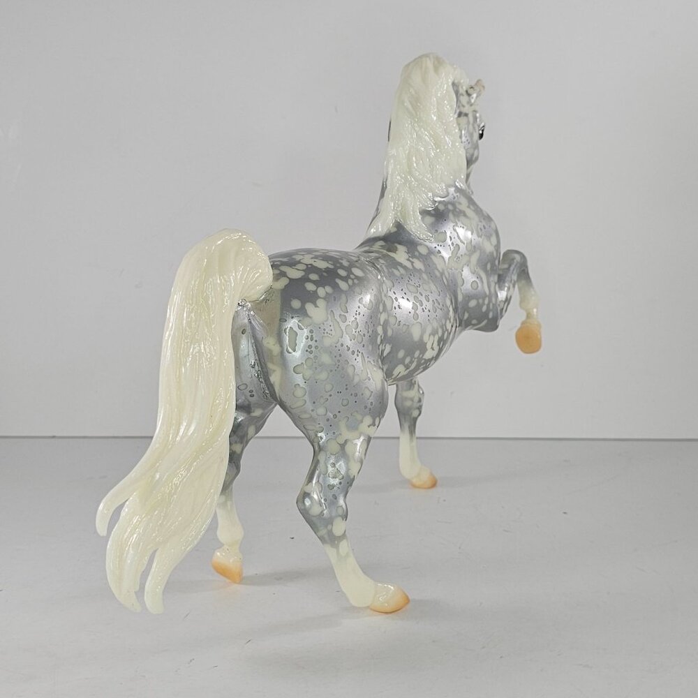 Breyerfest Celebration Model Horse 2014 Silver Filigree Sherman Morgan #711179 - Picture 6 of 9
